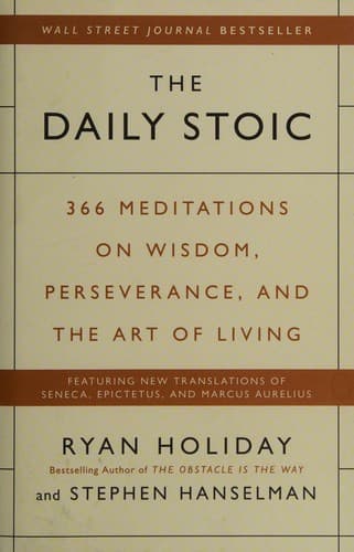 The Daily Stoic book cover